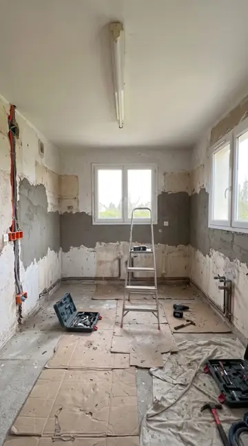 Julie, le chantier