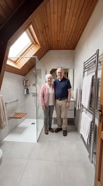 Monique et Gérard, après