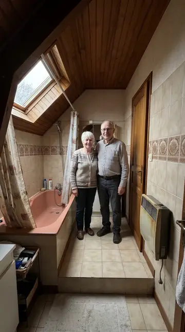 Monique et Gérard, avant