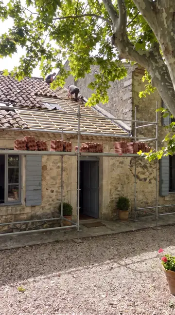 Michèle et Bernard, le chantier